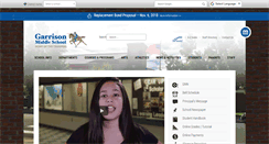 Desktop Screenshot of garrisonmiddleschool.org