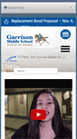 Mobile Screenshot of garrisonmiddleschool.org